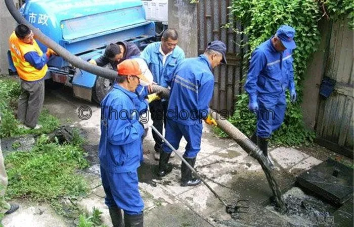 Hút hầm cầu BMT Buôn Ma Thuột